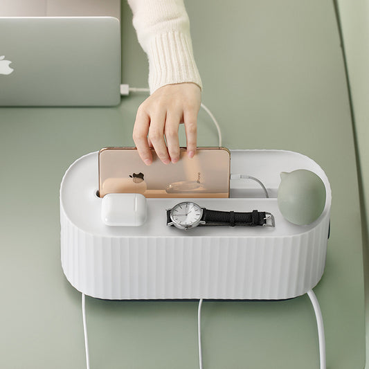 Cable Management Box — Hide Your Power Strip & Cords