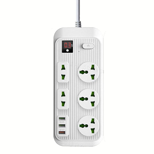 Smart Power Strip — Multiple Outlets + USB Ports