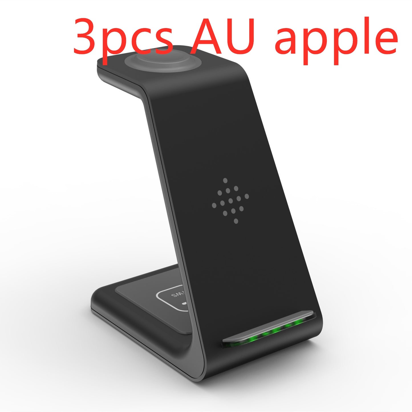 3-in-1 Wireless Charging Station — Phone, Watch & Earbuds