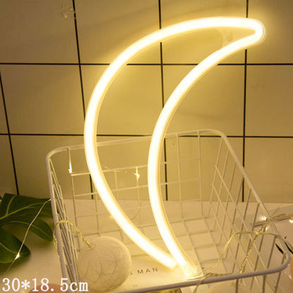 LED Neon Sign — Night Light Decoration for Gaming & Bedroom
