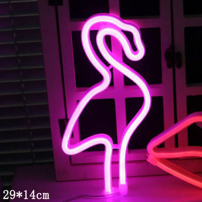 LED Neon Sign — Night Light Decoration for Gaming & Bedroom