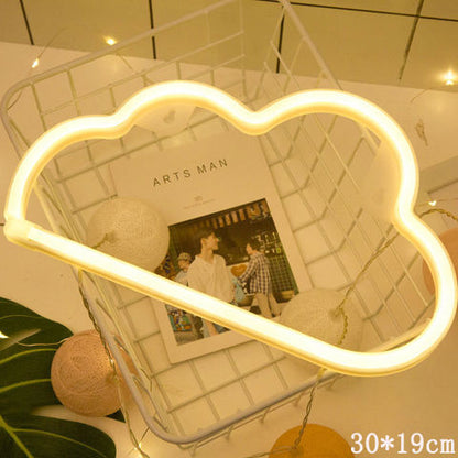 LED Neon Sign — Night Light Decoration for Gaming & Bedroom