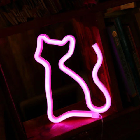 LED Neon Sign — Night Light Decoration for Gaming & Bedroom