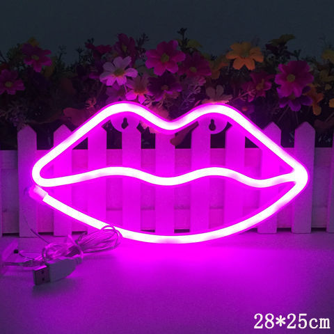 LED Neon Sign — Night Light Decoration for Gaming & Bedroom