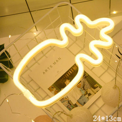 LED Neon Sign — Night Light Decoration for Gaming & Bedroom