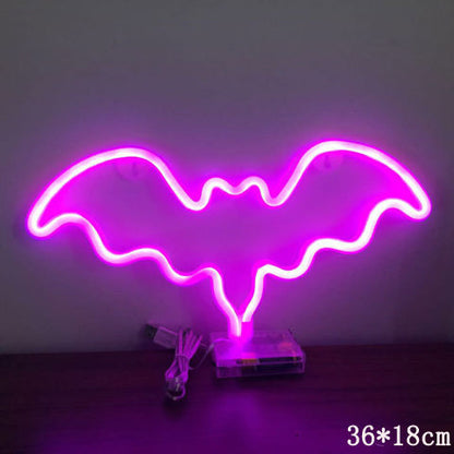 LED Neon Sign — Night Light Decoration for Gaming & Bedroom