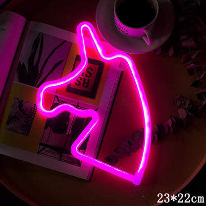 LED Neon Sign — Night Light Decoration for Gaming & Bedroom