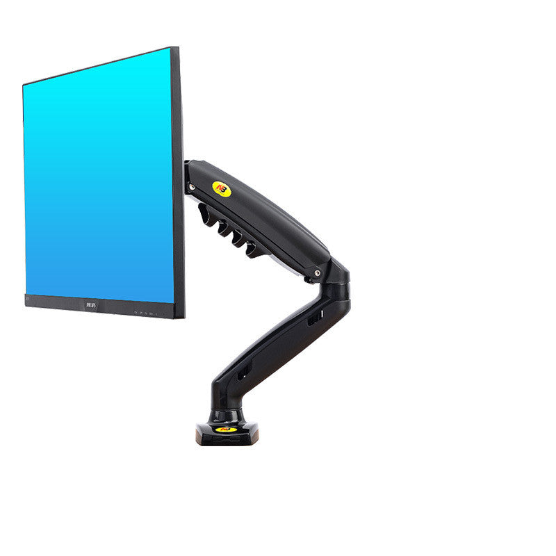 Gas Spring Monitor Arm — Single Screen, Full Tilt & Swivel