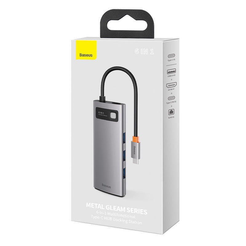 USB-C Docking Station — 4K HDMI, USB 3.0, SD & Ethernet Hub