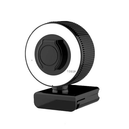 HD 1080p Webcam with Autofocus & Mic — Plug & Play