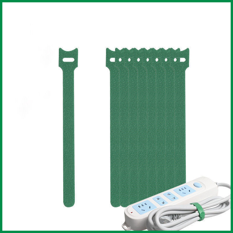 Reusable Velcro Cable Ties — Hook & Loop Wire Organizer