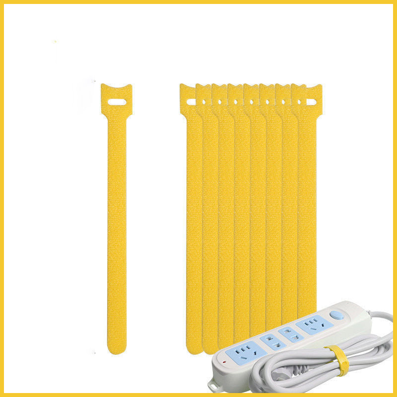 Reusable Velcro Cable Ties — Hook & Loop Wire Organizer