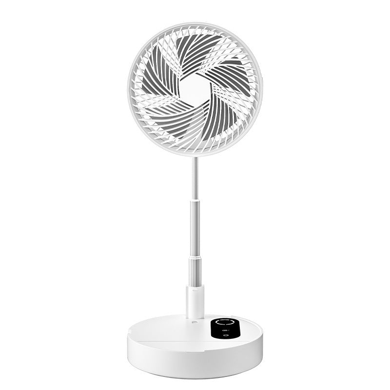 Mini Portable Desk Fan — Rechargeable, Foldable & Quiet