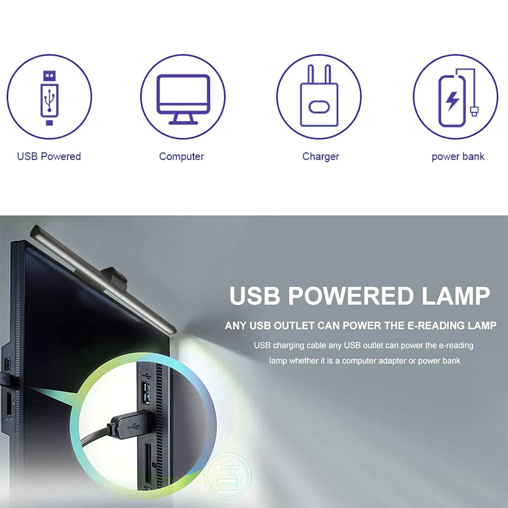 LED Monitor Light Bar — Anti-Glare Screen Lamp