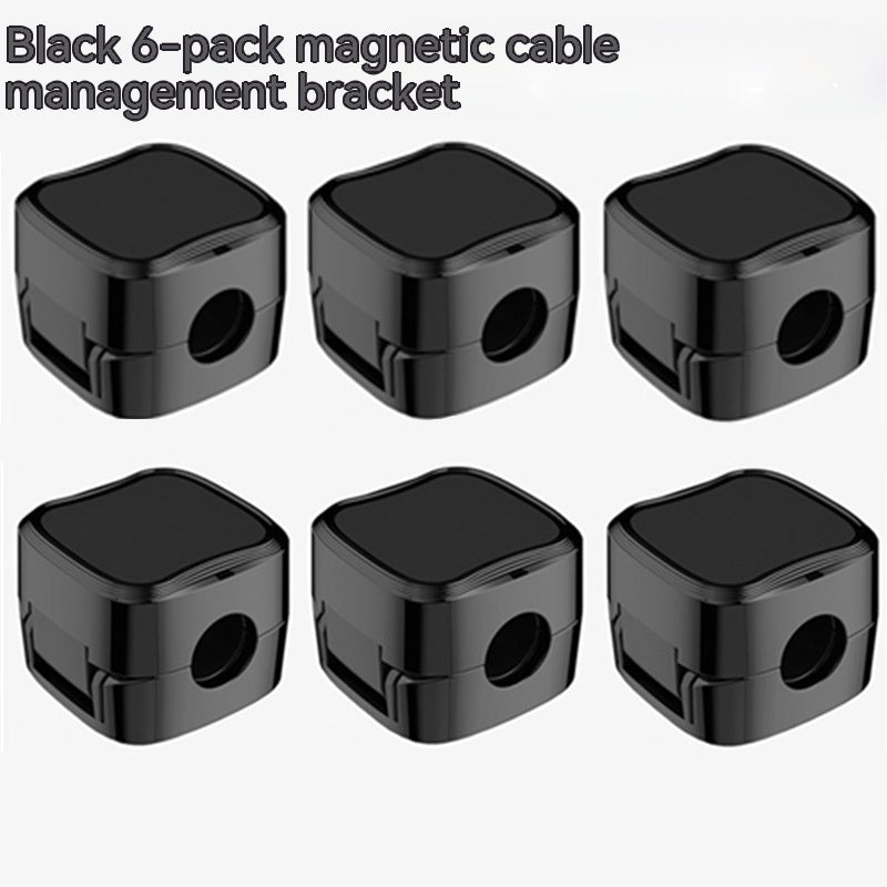 Magnetic Cable Clips — Desk & Wall Cord Organizer