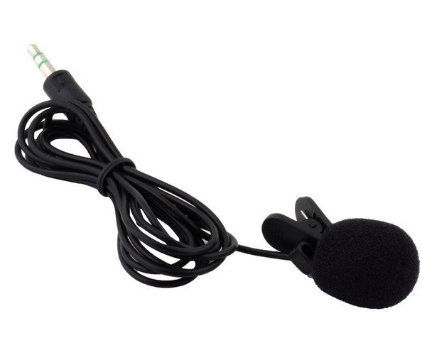 Clip-On Lavalier Mic — Streaming, Podcast & Video Recording