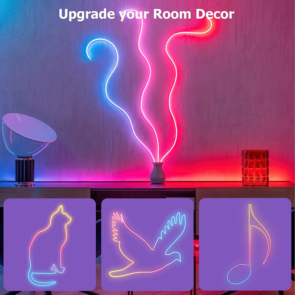 Smart LED Neon Strip — WiFi App Control, Music Sync