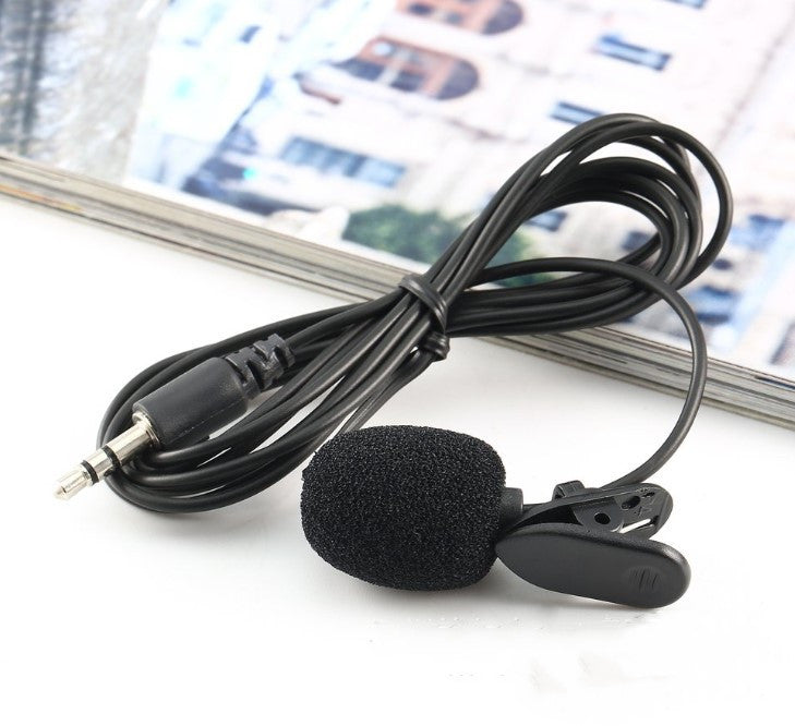 Clip-On Lavalier Mic — Streaming, Podcast & Video Recording
