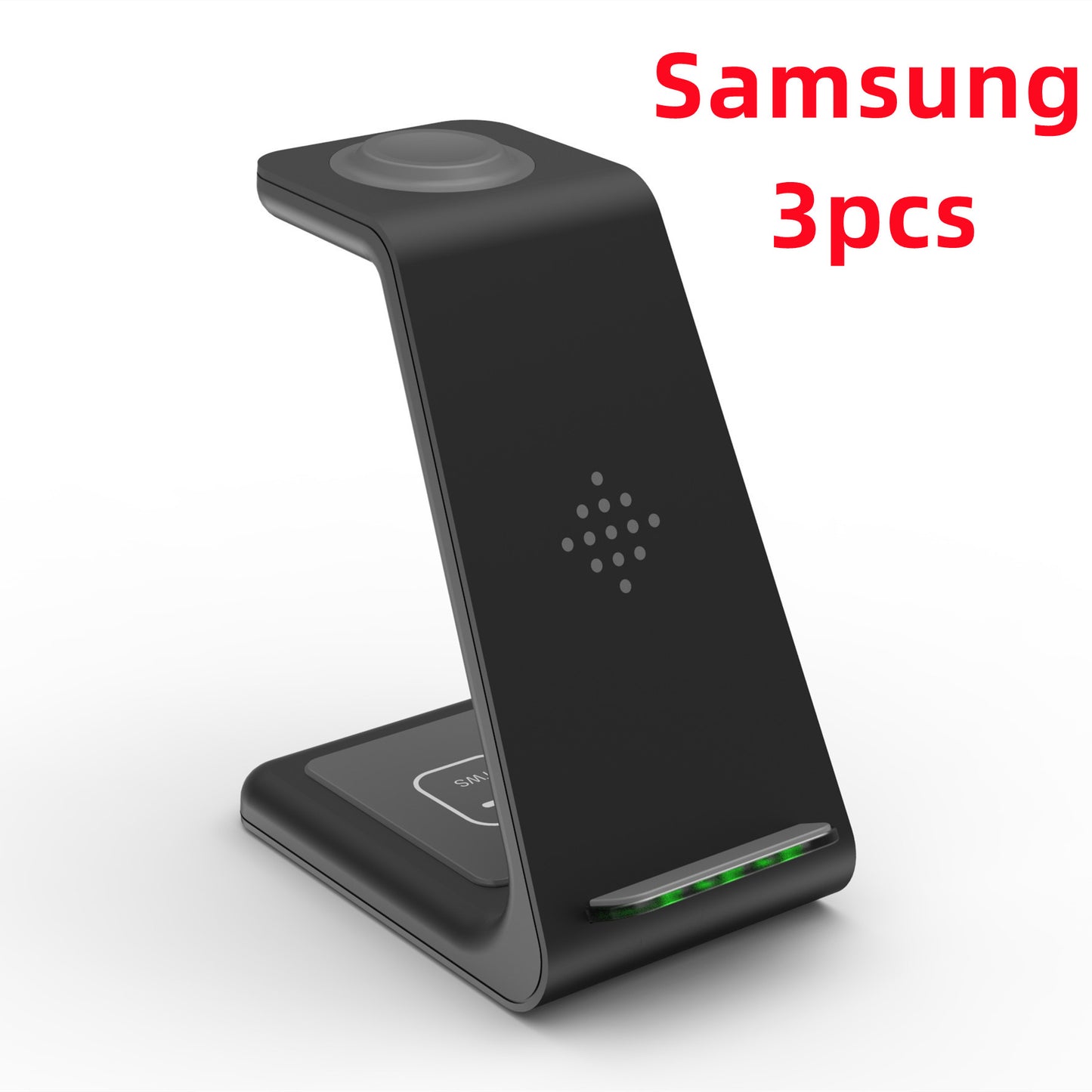 3-in-1 Wireless Charging Station — Phone, Watch & Earbuds
