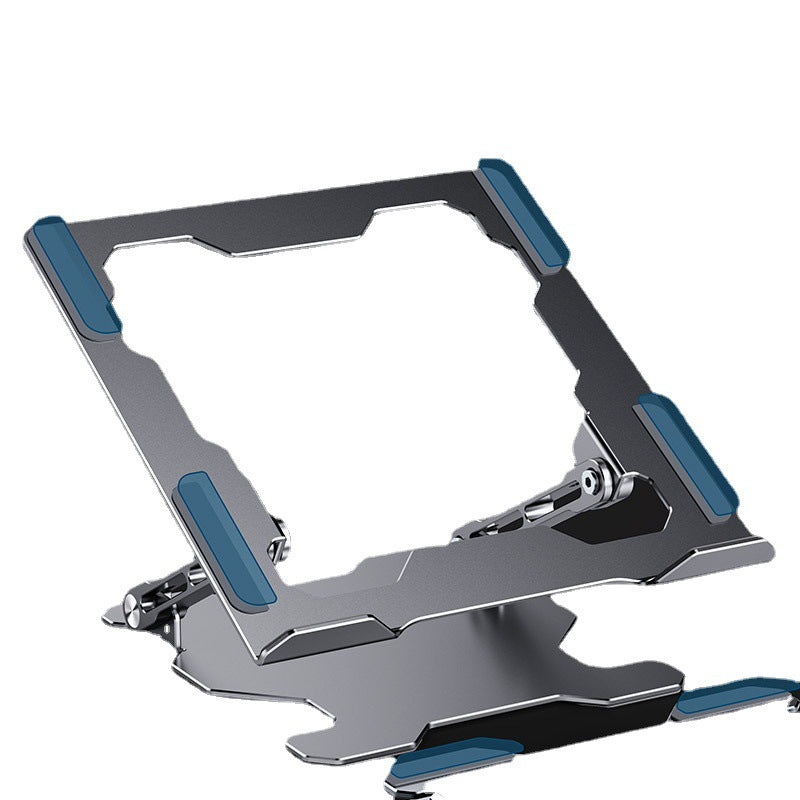 Adjustable Aluminum Laptop Stand — Foldable & Portable