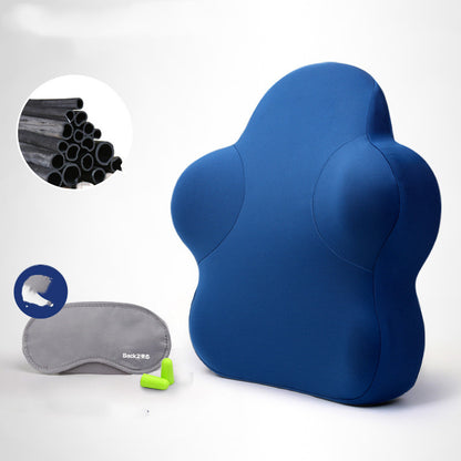Lumbar Support Cushion — Memory Foam Back Pillow for Office & Gaming