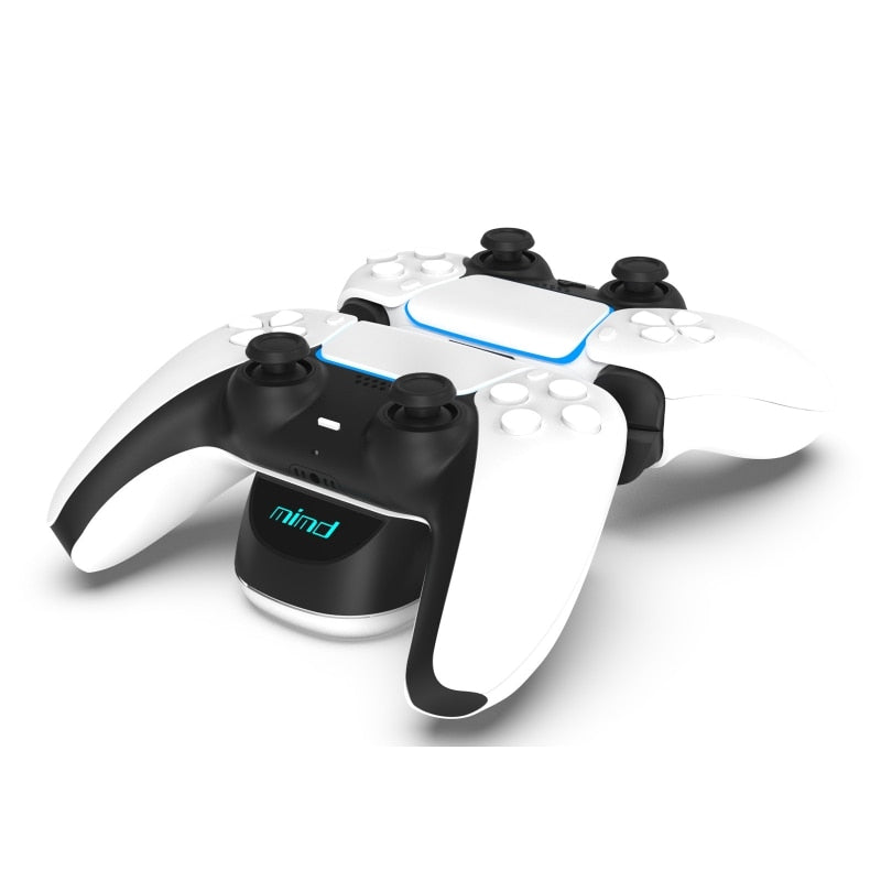 Dual Controller Charging Dock — Fast-Charge Station