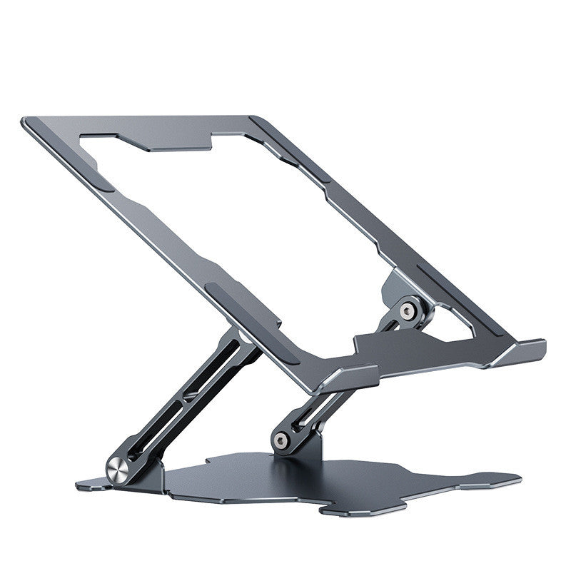 Adjustable Aluminum Laptop Stand — Foldable & Portable
