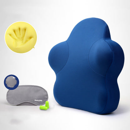 Lumbar Support Cushion — Memory Foam Back Pillow for Office & Gaming