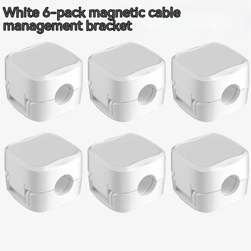 Magnetic Cable Clips — Desk & Wall Cord Organizer
