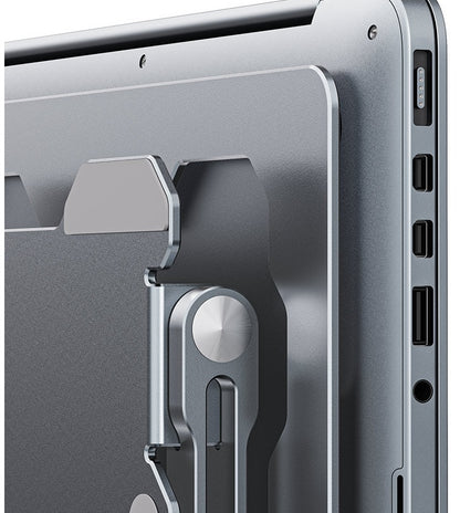 Adjustable Aluminum Laptop Stand — Foldable & Portable